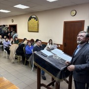 Поздравляем Рэб Йосефа Жолудева с избранием на пост главы нашей общины! 